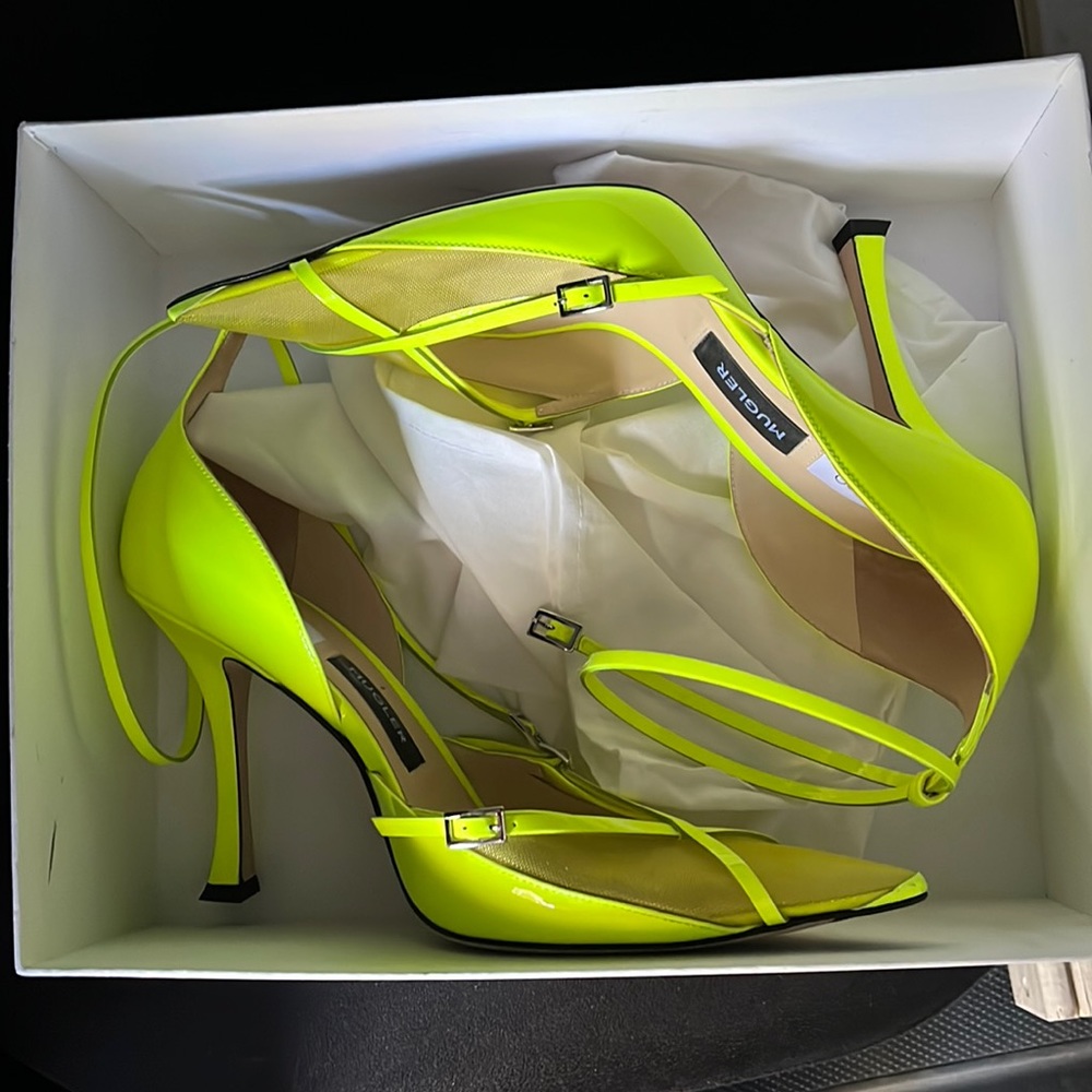 Jimmy Choo x Mugler Strap Pump (41 EU)